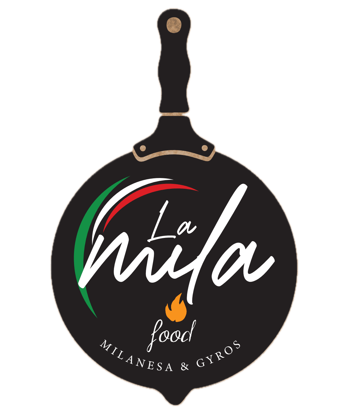 Logo de sartén La Mila